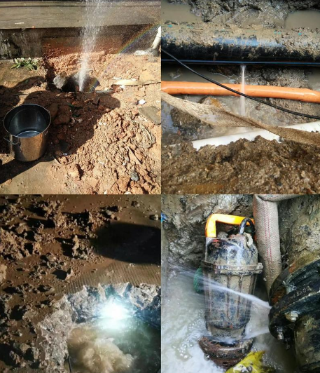 泉州地下室水管漏水检测现场